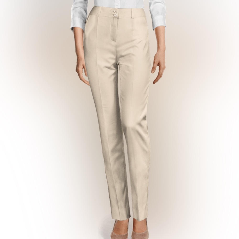Urban Behaviour straight leg beige stretch pants size 2